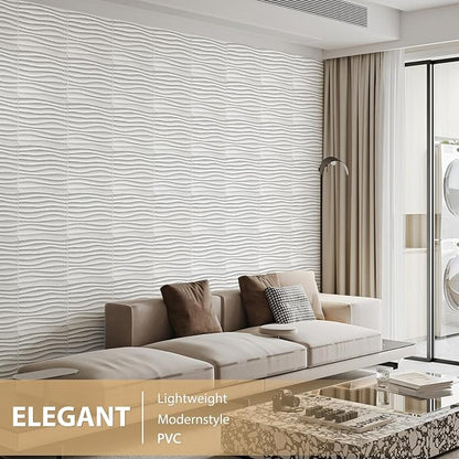 Heikki 30 Pack 3D Wall Panel for Interior Wall Décor, PVC Flower Textured Wall - Image 5