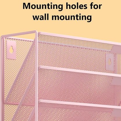 Kuntine.B 6-Tier Wall File Organizer Hanging File Organizer Cubicle Organizer - Image 4