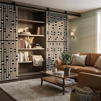 PVC Acoustic Wall Panels, Geometric Sound-Reducing Panels - Image 3