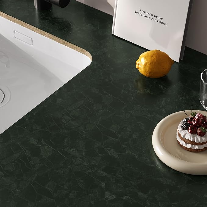 Dark Green Peel and Stick Wallpaper - Image 5