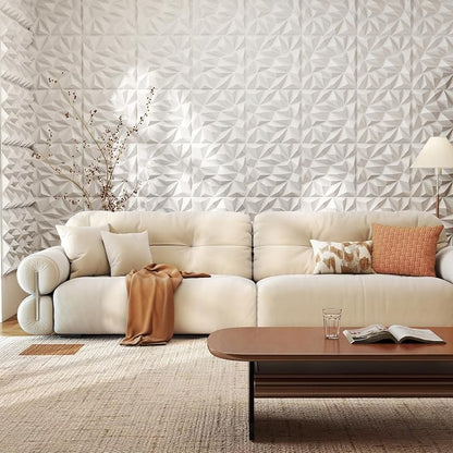 Giantex 20 Pack 3D Wall Panels, Lightweight Waterproof, DIY Cut & Paint - Image 9