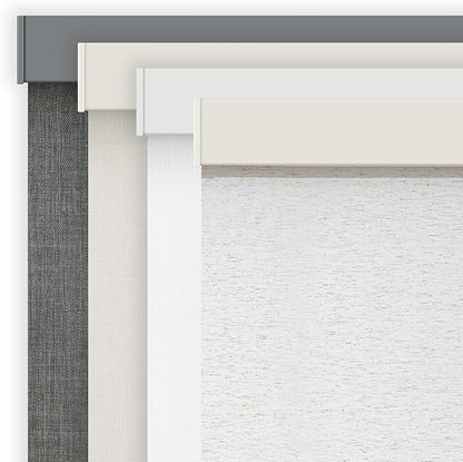 AOSKY Custom Linen Roller Blinds Shades by AOSKY