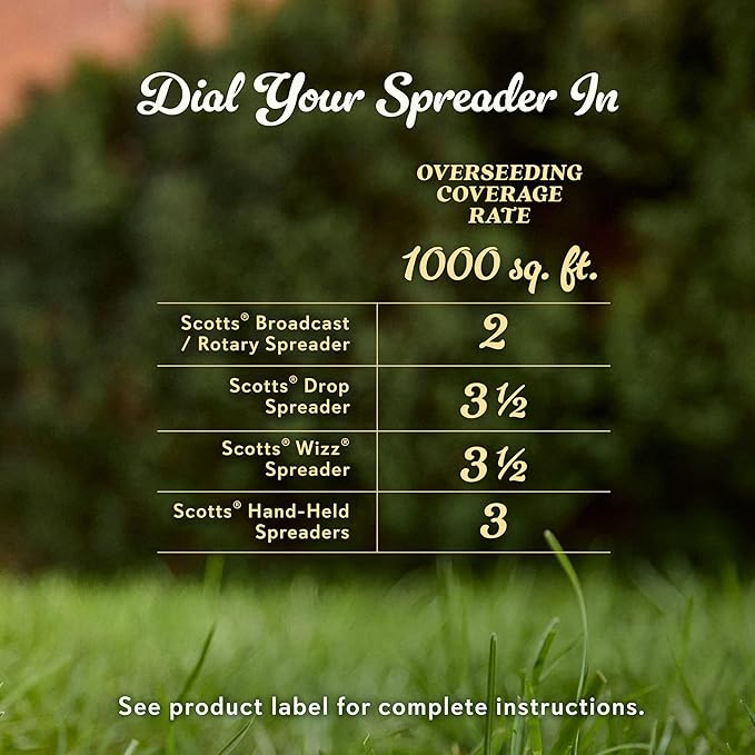 O.M. Scott and Sons Clover Seed, Lawn Seed Grows a Naturally Low Maintenance, Drought-Tolerant Lawn, 1,000 sq. ft., 2 lb., 2-Pack