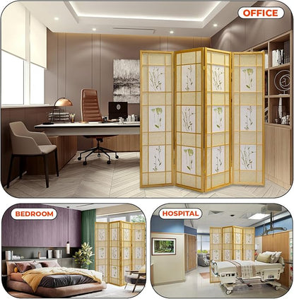Legacy Decor 4 Panels Room Divider - Image 4