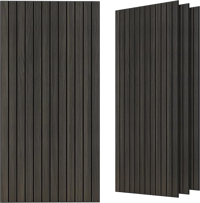 TO-TH Wood-Look Sound Panels, 4 Pack 47.2” x 23.6” Soundproof Wall Panels by TO-TH