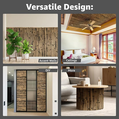 Art3d Natural Bamboo Wall Panel - Image 4