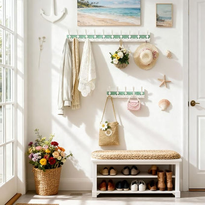 SKOLOO Coastal Wall Mounted Coat Rack - Image 2