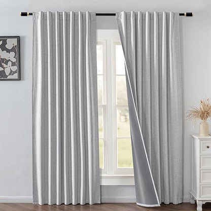IGEMAEVE 100% Blackout Curtains 96 Inches Long by IGEMAEVE