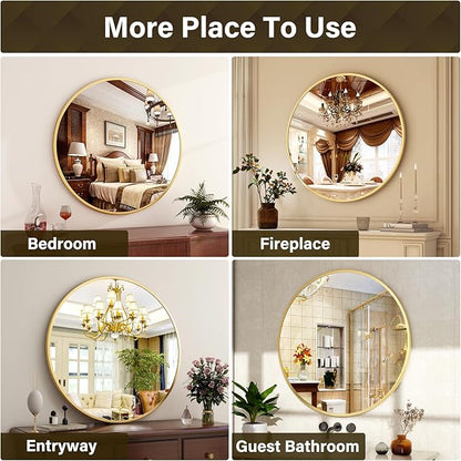 XRAMFY 24 Inch Round Mirror - Image 5