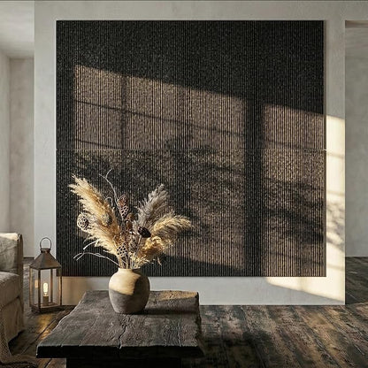 VooBang 4 Pack 3D Wall Panels, Waterfall Stone Texture PU Wall Panels, Accent - Image 6