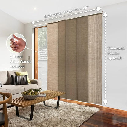CHICOLOGY Panel Track Vertical Blinds - Image 2
