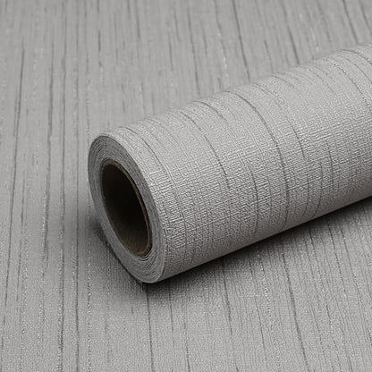 Grey Grasscloth Wallpaper Peel and Stick Wallpaper Texture Contact Paper by Qianglive