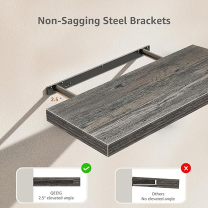 QEEIG Floating Shelves for Wall 23.6" Long - Image 5