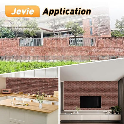 Thin Brick Veneer, 8.5" x 2.3“ Faux Brick, Wall Tile - Image 5