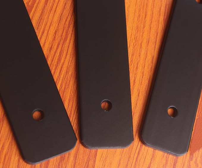 6 Pack - 4 inch Black Hidden L Shelf Bracket Iron Floating Shelf Brackets - Image 5