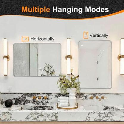 Delma Bathroom Vanity Mirror, High-Definition Bathroom Mirror, Versatile - Image 6