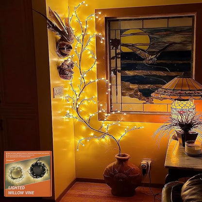 Enchanted Willow Vine Lights for Wall: 7.5FT led Twinkling Tree Branch Light - Image 5