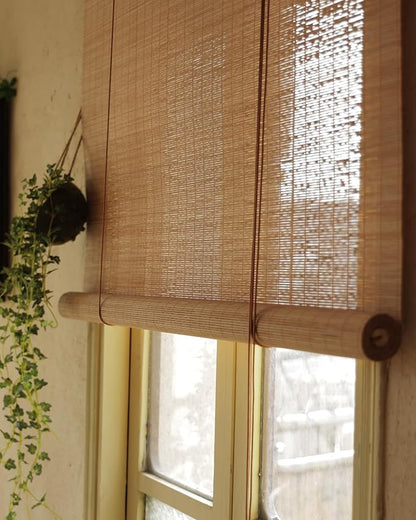 24" Wx72 H Bamboo Blinds Roller Shades by Erfolkerz