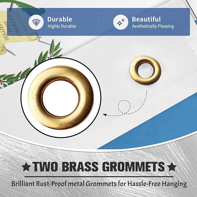 Guatemala Guatemalan Flag Garden Yard House 2x3 ft Flags Double Sided Print Banner Indoor Outdoor Party Home Decorations for Boat Dorm House Balcony