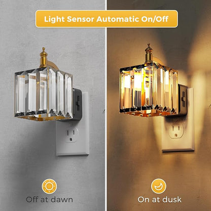 L LOHAS LED Night Light, 2 Pack Night Lights Plug into Wall, 3000K Soft White - Image 2