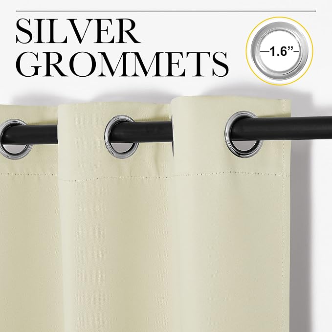 NICETOWN Door Curtain for Doorway Privacy, Curtains 84 Inch Length, Room - Image 3