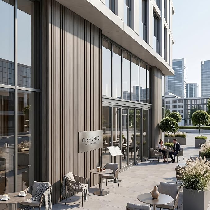 From Plain to Beautiful in Hours WPC Exterior Wall Slat Panels Waterproof - Image 14