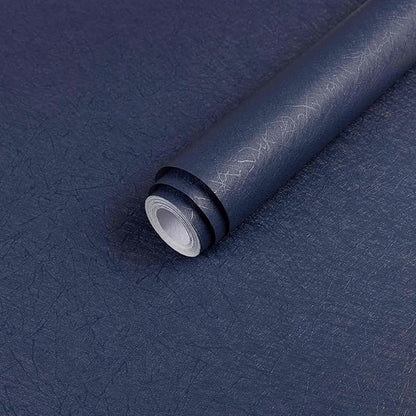 Dark Blue Peel and Stick Wallpaper by Abyssaly