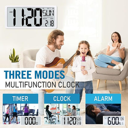 TXL 18.44" Large Amotic Digital Wall Clock - Image 8