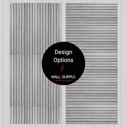 Wall!Supply Ultralight Linari Modern Grey EPS Foam Faux Wood 3D Wall Panels - Image 7