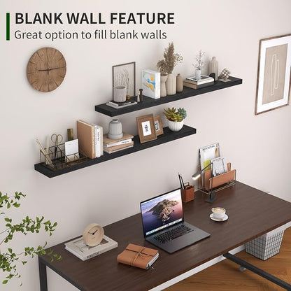 Marsmiles Wood Floating Shelves - Image 6