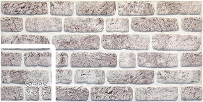 Dundee Deco 3D Wall Panels Faux Brick by DundeeDeco