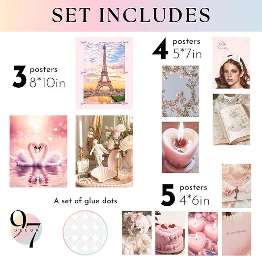 97 Decor Pink Coquette Room Decor Aesthetic - Image 2