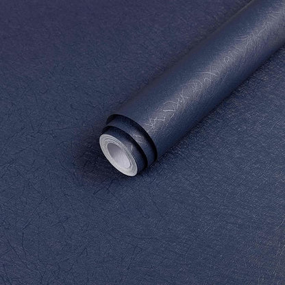 Dark Blue Peel and Stick Wallpaper by Abyssaly