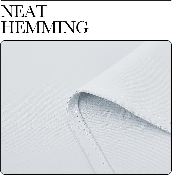 NICETOWN Room Darkening Draperies Curtains Panels, 2 Panels, 29 by 40, Window - Image 8