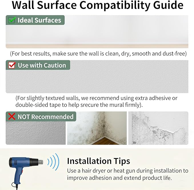 Zeeko Floral Peel and Stick Wallpaper Removable Mural Vintage Wallpaper - Image 4