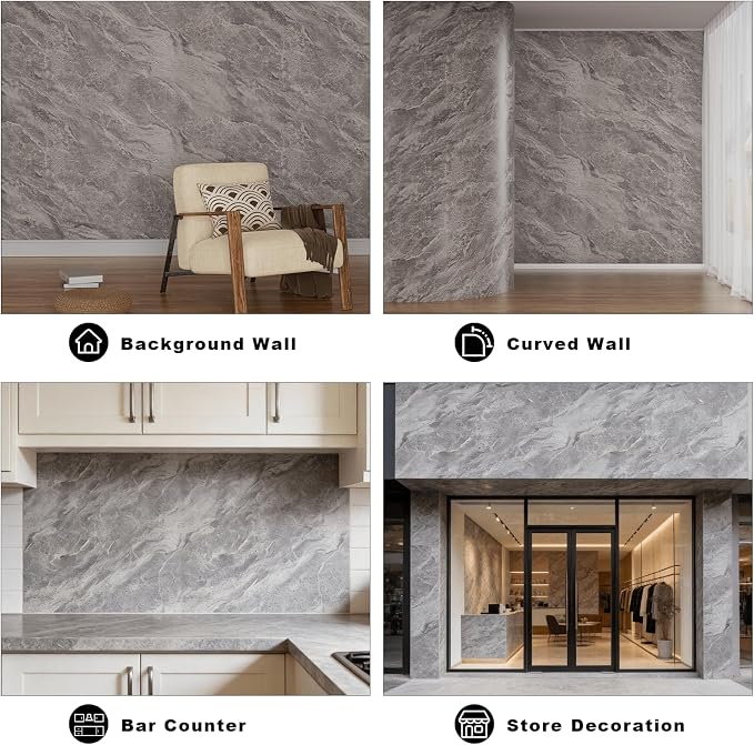 3D Wall Panels - 1PCS 7.9"x11.8" Faux Stone Wall Covering - MCM Modified Clay - Image 4