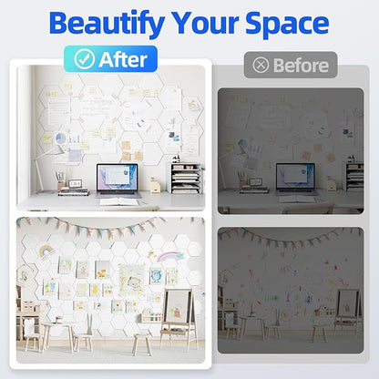 12 Pack Hexagon Acoustic Panels - Image 7