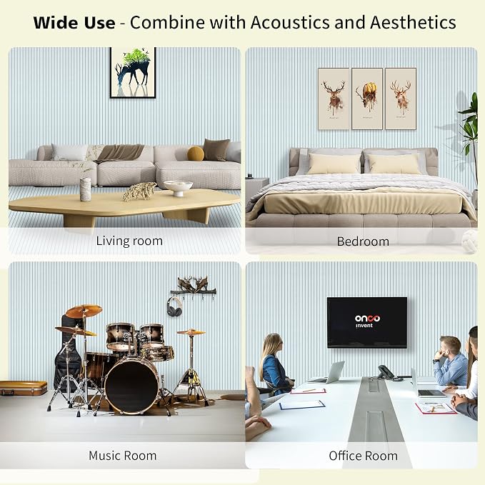 Acoustic Panels, 10 Pack Sound Panels Noise Reducing - Image 4