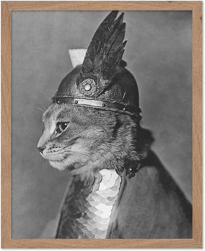 Poster Master Vintage Armored Cat by PosterMaster