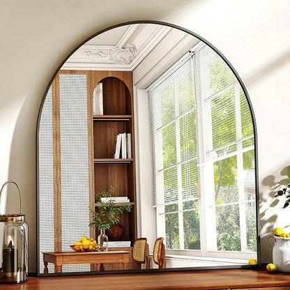 XRAMFY 31"x32" Arched Wall Mirror - Image 2