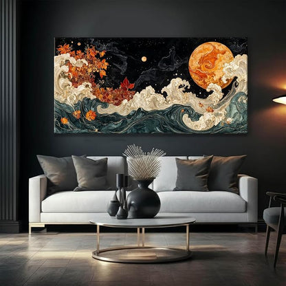 Large Wall Art For Living Room Boho Abstract Modern Wall Artwork Prints - Image 4
