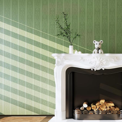 JiffDiff Wallpaper Peel and Stick Textured, 3D Embossed Wall Paper Stick on - Image 4
