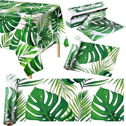 Kochorie 100 Ft x 54 Inch Palm Leaves Tablecloth Roll by Kochorie