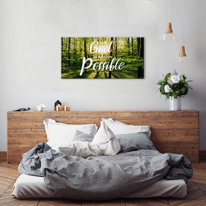 Christian Wall Decor Bible Verse Wall Art - Image 3