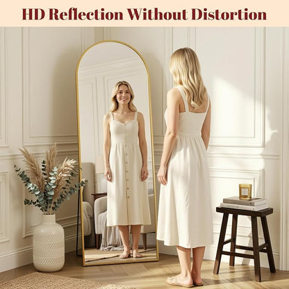 Suidia 71"x28" Arched Full Length Mirror - Image 5