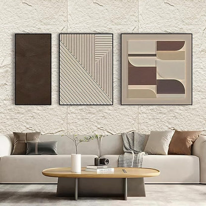 5-Pack 3D Faux Stone Wall Panels, PU Cement-Texture Wainscoting Panels - Image 4