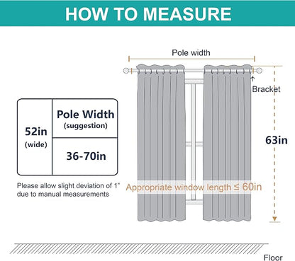 NICETOWN Total Blackout Panels for Nursery, Super Soft, Heavy Duty and Thick - Image 7