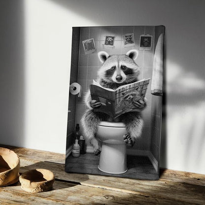 DIHSIEG Inspirational Canvas Wall Art funny bathroom wall art Print Poster - Image 5