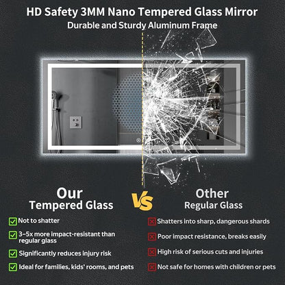 72"x32" LED Bathroom Mirror - Image 7