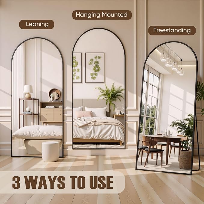 Full Length Mirror, Oversized Floor Mirrors, Leaning Free Standing Mirrors - Image 8